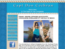 Tablet Screenshot of captdoncochran.com